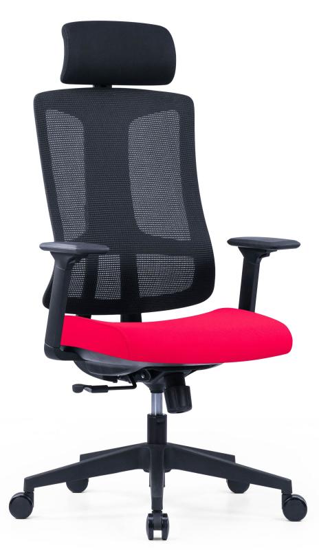 OFFICE MORE Kancelárska stolička SLIDE červená