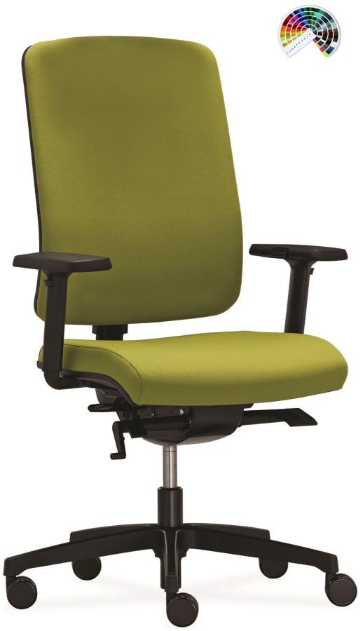 RIM Kancelárska stolička FLEXi FX 1114 čalúnenie URBAN, JET BIOACTIVE, TONAL