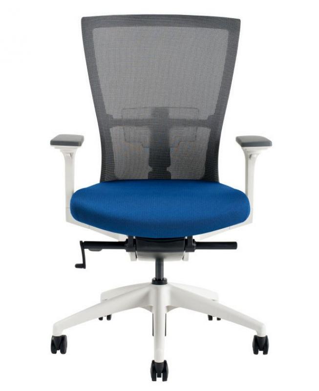 bestuhl Kancelárska stolička MERENS WHITE BP modrá