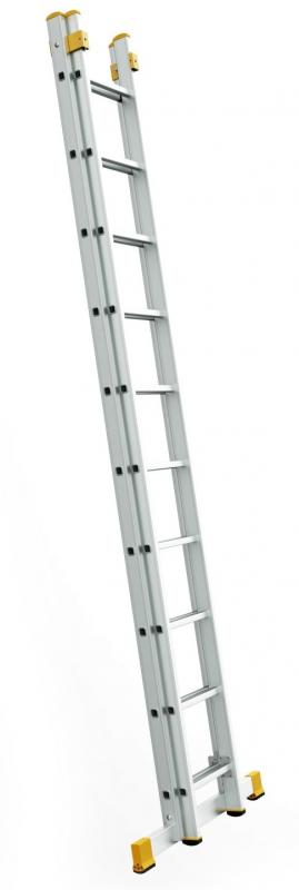 ALVE Rebrík hliníkový dvojdielny univerzálny 8514 PROFI PLUS FORTE