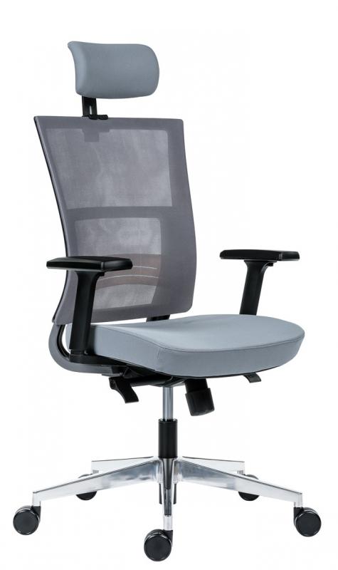 ANTARES Kancelárska stolička NEXT PDH sivá