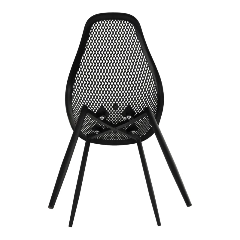 Jedálenská stolička, čierna, TEGRA TYP 2