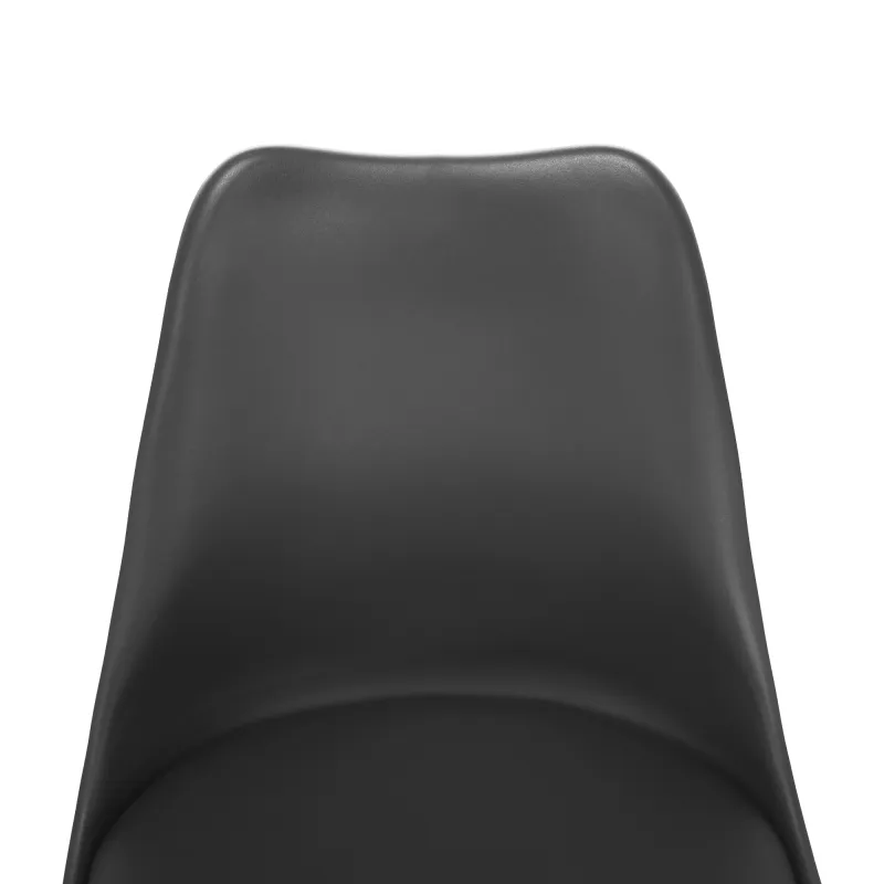 Štýlová otočná stolička, tmavosivá, ETOSA