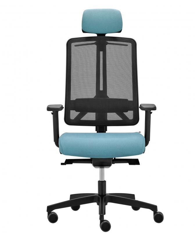 RIM Kancelárska stolička FLEXi XXL FX 1102A 1103A čalúnenie FAME, STEP, OCEANIC, CRISP
