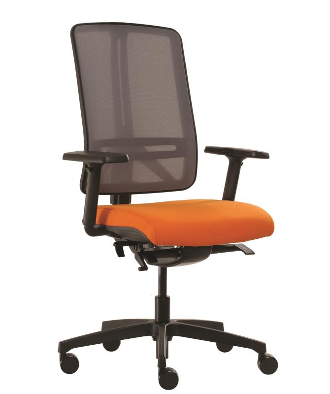 RIM Kancelárska stolička FLEXi FX 1104 čalúnenie FAME, STEP, OCEANIC, CRISP