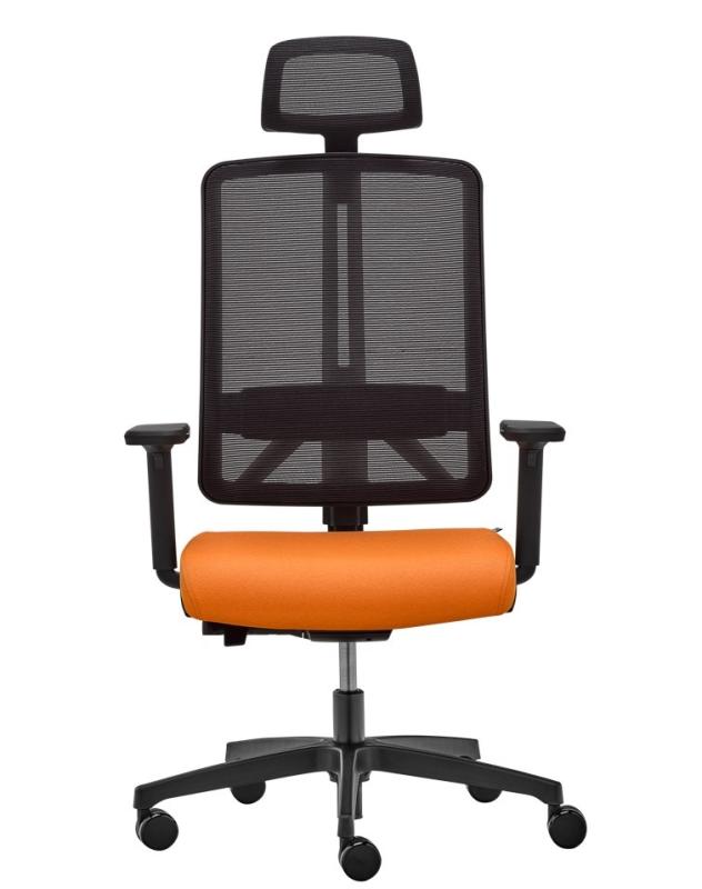 RIM Kancelárska stolička FLEXi FX 1104 čalúnenie FAME, STEP, OCEANIC, CRISP