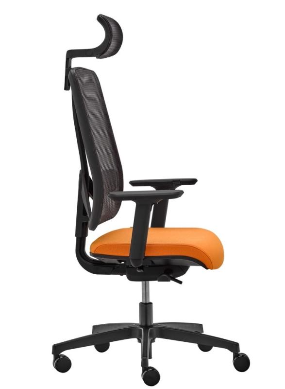 RIM Kancelárska stolička FLEXi FX 1104 čalúnenie BLAZER, FLAX