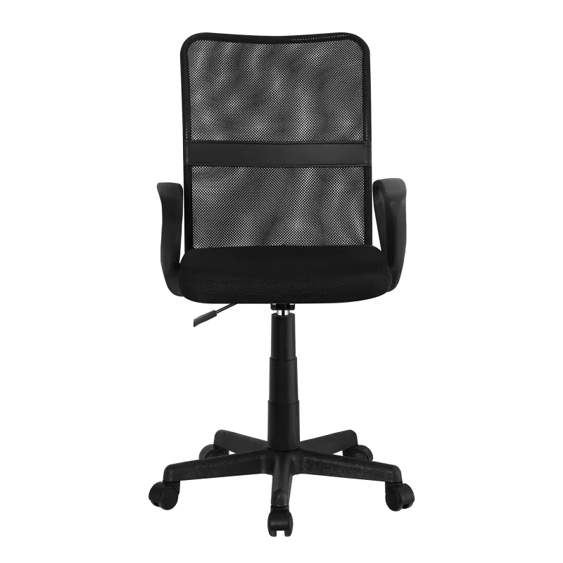 Kancelárska stolička, čierna, REMO 3 NEW