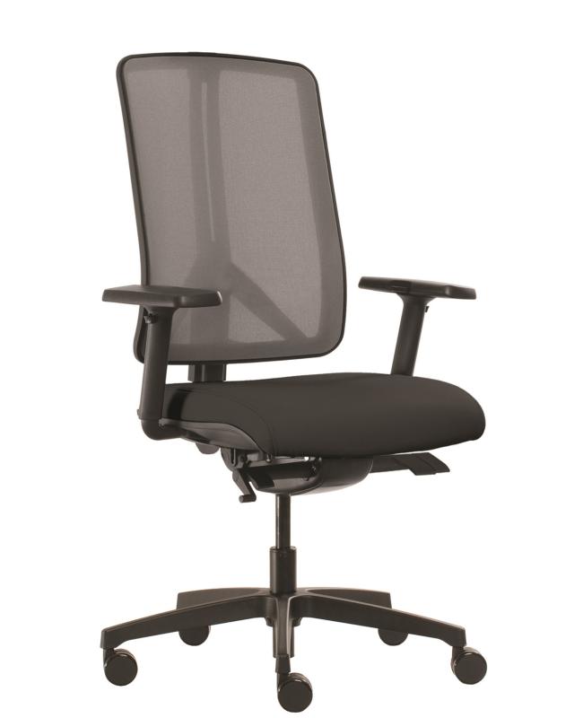RIM Kancelárska stolička FLEXi FX 1104 čalúnenie BLAZER, FLAX