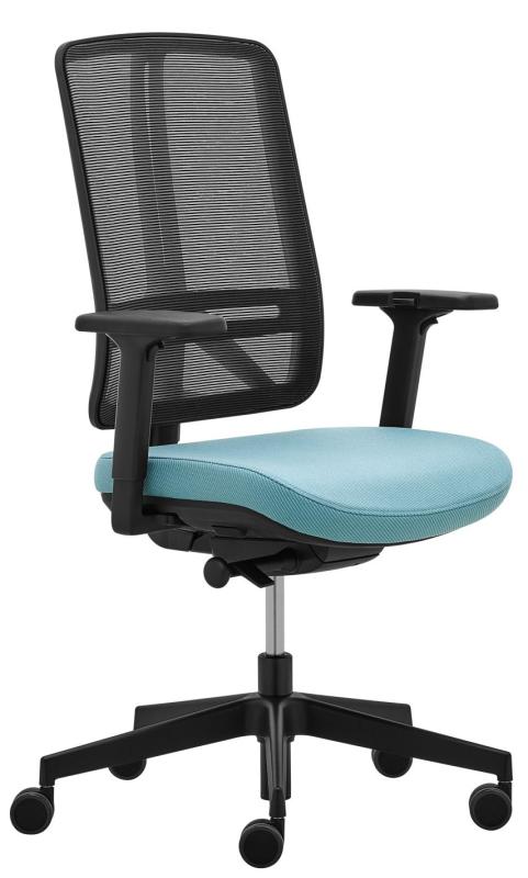 RIM Kancelárska stolička FLEXi XXL FX 1102A 1103A čalúnenie PRINCE koža