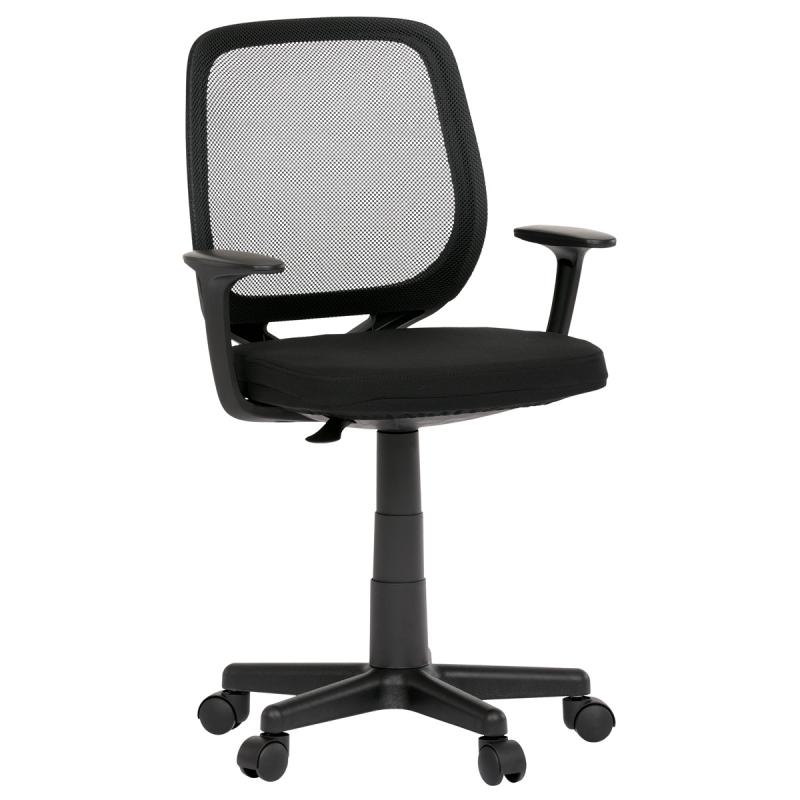 Detská kancelárska stolička Junior KA-W022 BK čierna