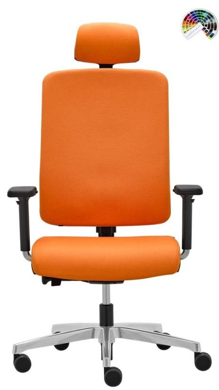 RIM Kancelárska stolička FLEXi TECH FX 1124 čalúnenie VALENCIA koženka