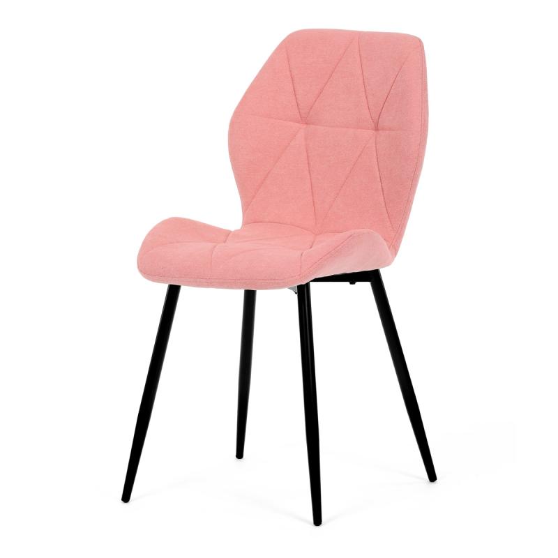 Jedálenská stolička CT-285 PINK2 ružová látka