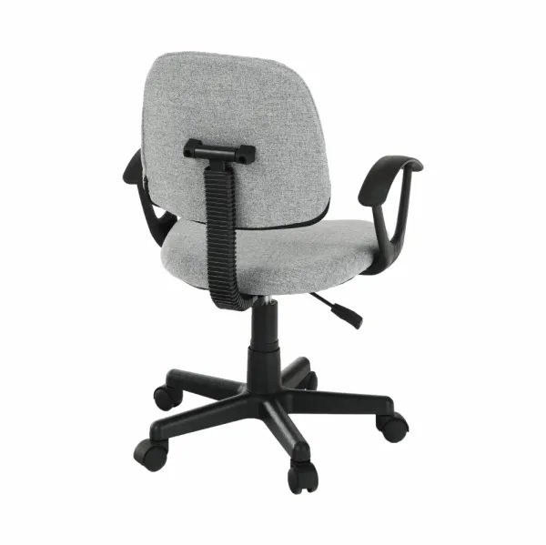 Kancelárska stolička, sivá/čierna, TAMSON