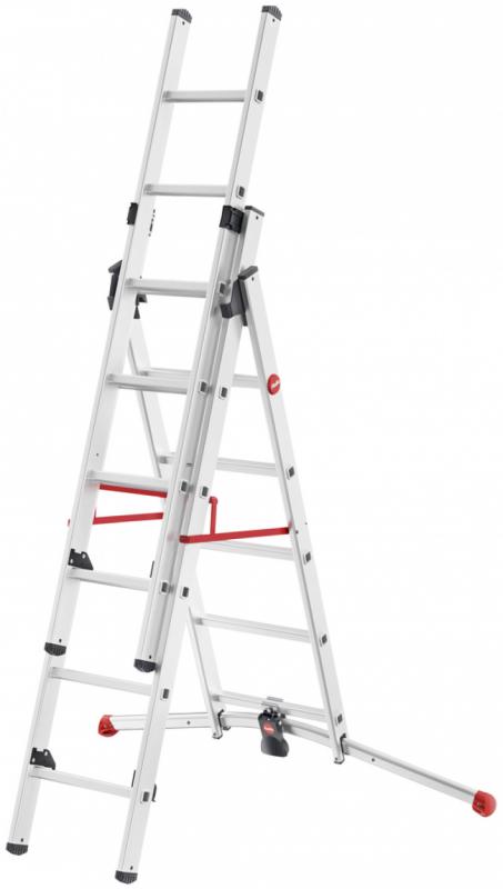 ALVE Rebrík hliníkový trojdielny viacúčelový S100 9309-507 ProfiLOT